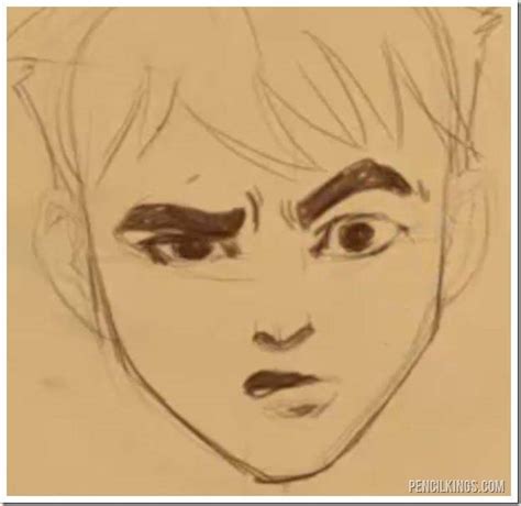 Drawing A Confused Facewithout The Confusion