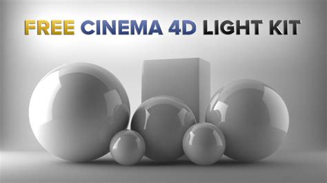 Cinema 4d Light Kit Transform Cinema 4d Into A Powerful Light Studio