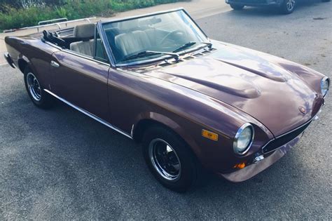 1979 Fiat Spider 2000 With Rare Three Speed Automatic