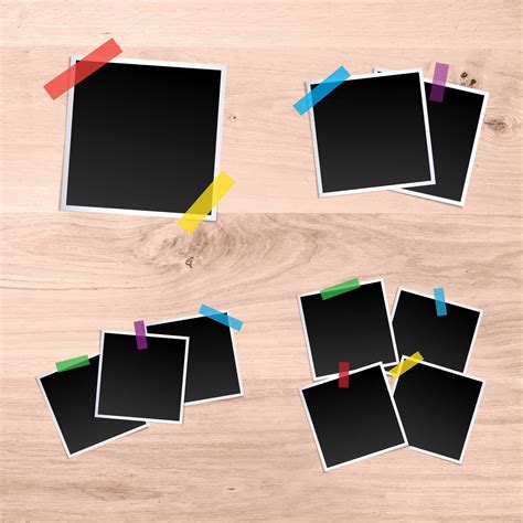 Polaroid Photo Frame Vector Art Icons And Graphics For Free Download
