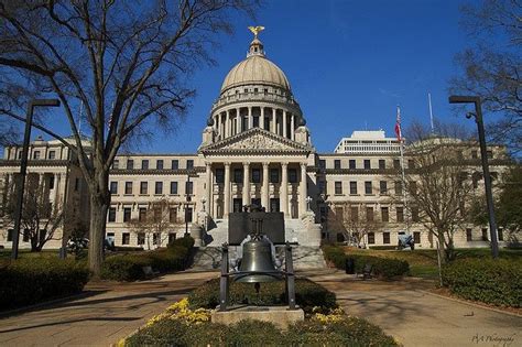 State Capital Buildings Capitol Building Visit Mississippi Small