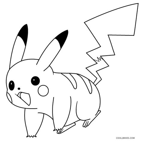 Triazs Imprimir Dibujos De Pikachu Para Colorear Pdmrea