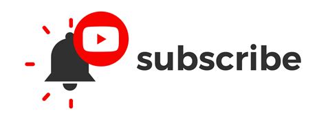 Youtube Subscribe Button Png Vector Notification Bell Logotipo Do