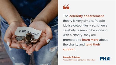 Georgia Entrican On Linkedin The Benefits Of Celebrity Endorsement For Your Charity The Pha Group