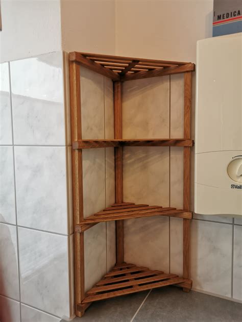 Shop birch lane for farmhouse & traditional bookcases & bookshelves, in the comfort of your home. I built a small corner shelf from oak for the bathroom ...