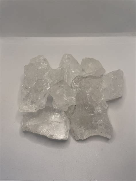 Raw Clear Quartz Pieces Crystal Falls
