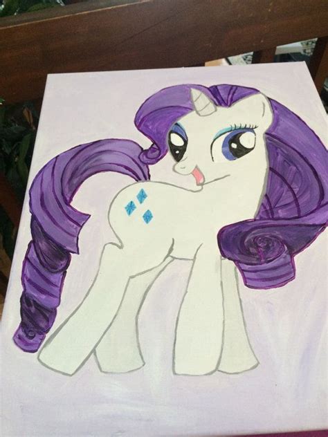My Little Pony Acrylic Paintings On Canvas Etsy Canvas Painting