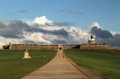 El Morro Fortress In San Juan Stock Photo Image Of Elaborate