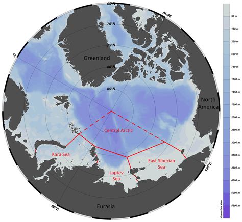 Vertical Zonation Of The Siberian Arctic Benthos Bathymetric