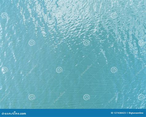 Aerial View Of A Crystal Clear Sea Water Texture View From Above