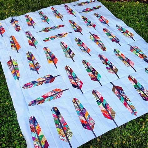 Feather Bed Quilt Top Anna Maria Horner Pattern Made In Her Field