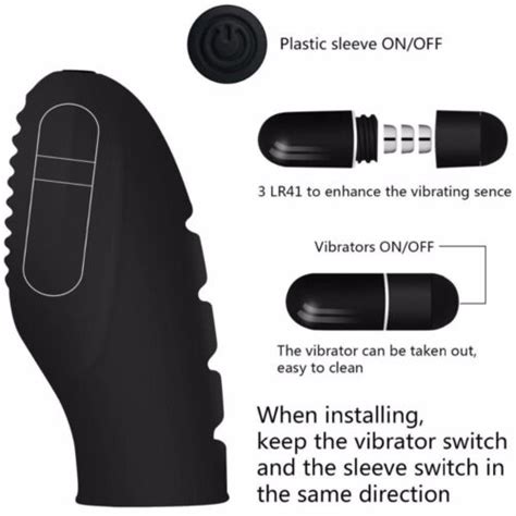 Adult Toys Finger Vibrator Massager Clit G Spot Stimulator Sex Machine For Women Ebay