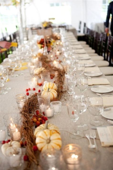 Picture Of Amazing Fall Wedding Table Decor Ideas