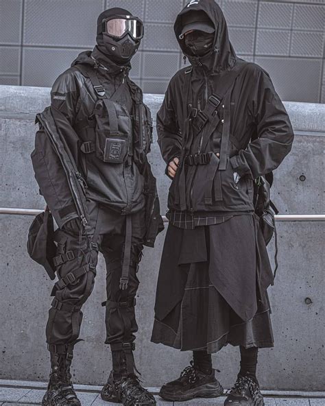 Style Commando Techwear Futuristic Fashion Cyberpunk Clothes Tech