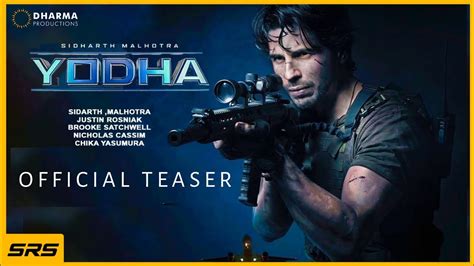 Yodha Official Teaser Trailer Sidharth Malhotra Disha Patani