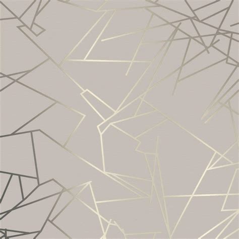 Angles Wallpaper Pewter Limestone Erica Wakerly Lime Lace