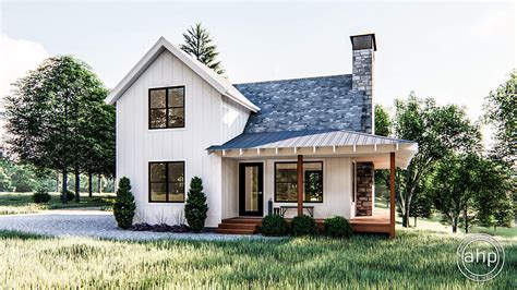 Modern Farmhouse Cabin Plan Lilly