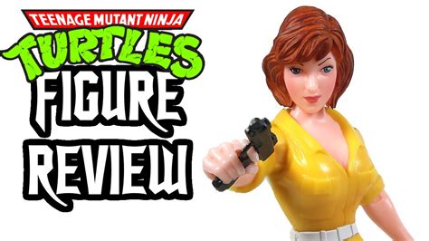 Super7 Tmnt Ultimates April Oneil Action Figure Review Teenage Mutant Ninja Turtles Wave 3