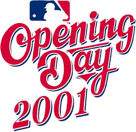 Mlb Opening Day Primary Logo Major League Baseball Mlb Chris