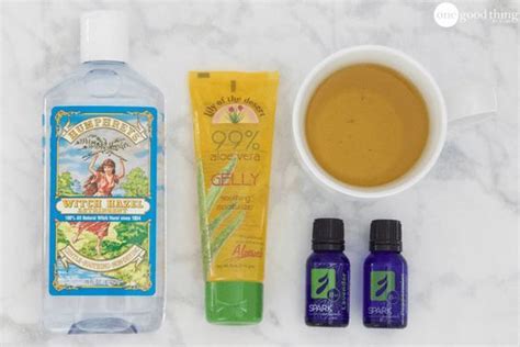 How To Make A Soothing And Healing Sunburn Relief Spray · One Good