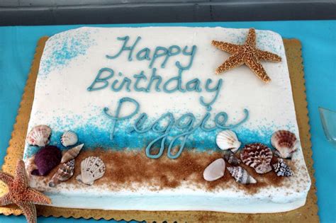 Seashore Themed Cake Themed Cakes Cake Birthday