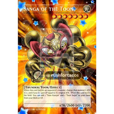 We did not find results for: Sanga of the Toon Full Art ORICA - Custom Yu-Gi-Oh! Card - ZabaTV