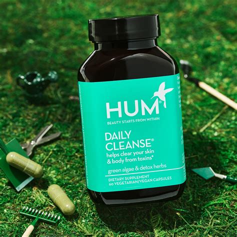 Clear Skin And Body Detox Daily Cleanse Supplement Hum Nutrition