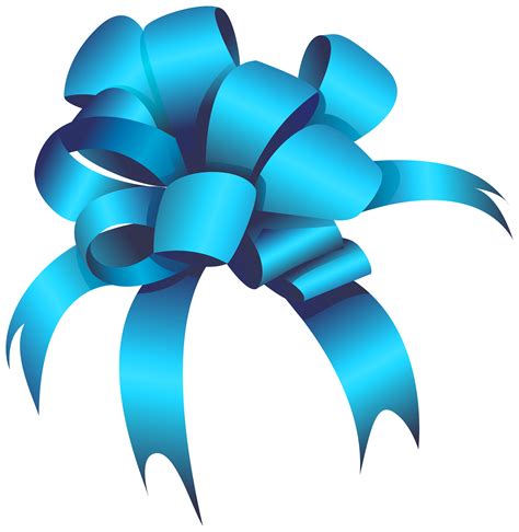 Blue Bow Clipart Web Clipart