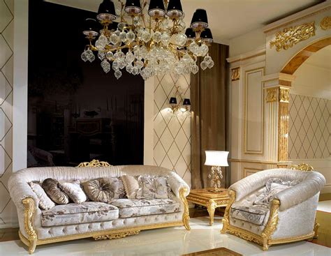Elegant Living Room Set From Our Modern Day Czar Collection