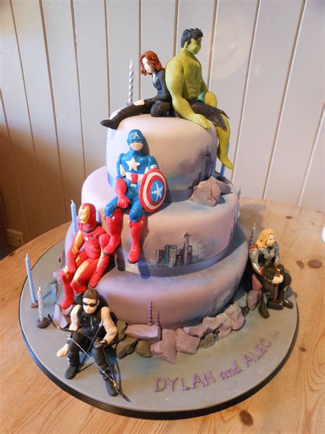 Birthday Marvel Cake Design : Custom Cakes for Birthdays, Business