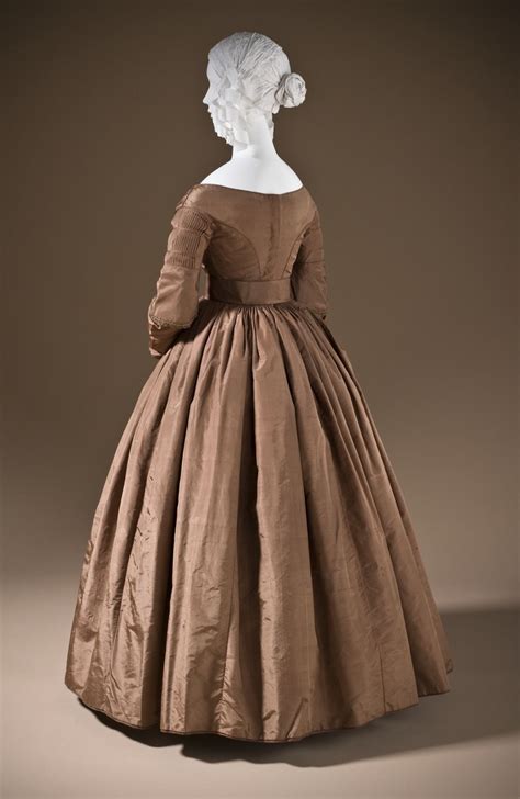 Fripperies And Fobs — Day Dress Ca 1845 From Lacma Historical