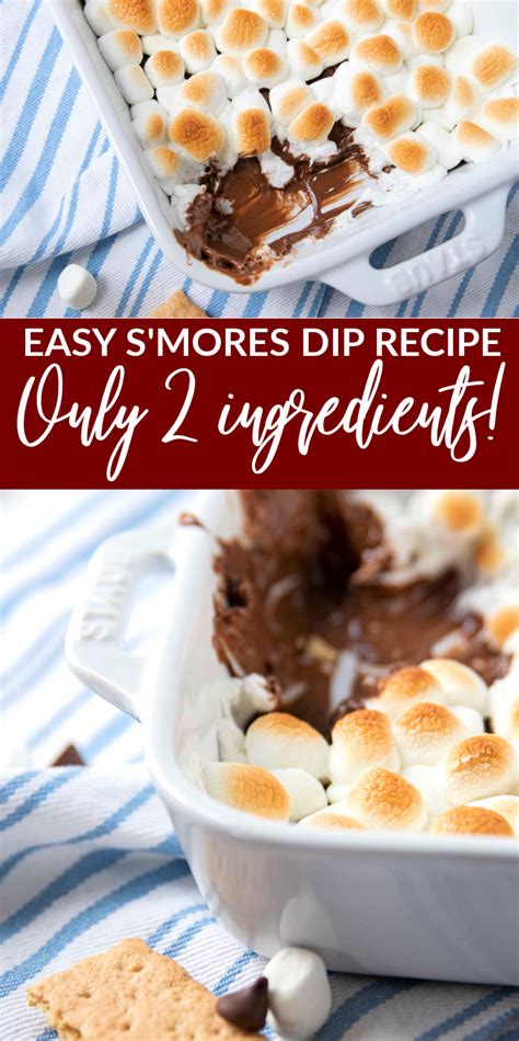 Smores Dip Is A Quick And Easy Oven Smores Dip That Takes Just