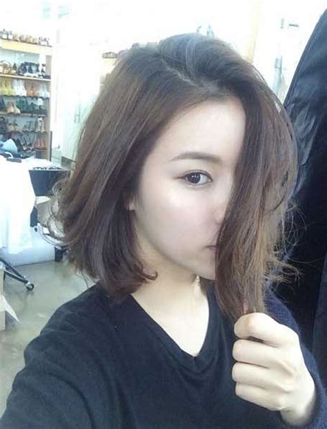 Korean Short Hairstyle Female Pin On Coupe De Cheveux Korean