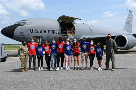 aim high flight academy visits 33rd fw air education and training command article display