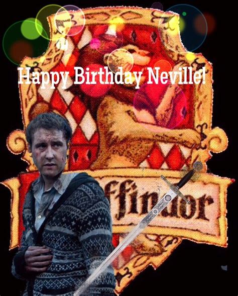 Happy Birthday Neville Longbottom Harry Potter Amino