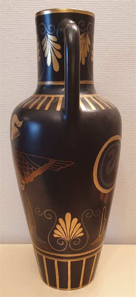 Proantic Immense Vase Art Deco Faience De Onnaing Zenon Dufrasne Circ