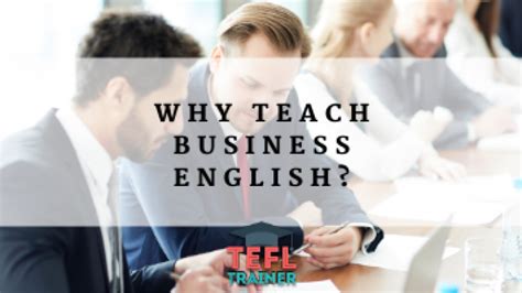 Business English Tefl Trainer