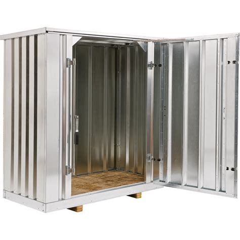 West Galvanized Steel Storage Container Kit — 137 Cu Ft Model