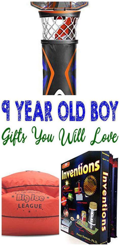 Whats a good present for a 1 year old boy. Best Gifts 9 Year Old Boys Will Love | Christmas gifts for ...
