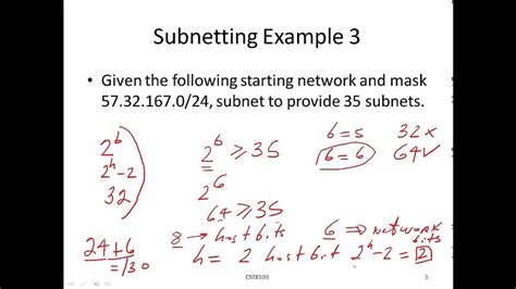 A subnet mask will mask out the host bits, leaving only the network id visible. Subnetting by Example - 3 - Calculate the Network ID for ...