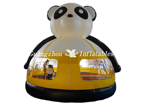 Tarpaulin Inflatable Panda Bounce House Yl Inflatables