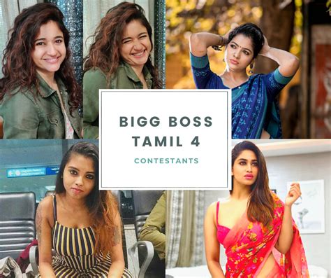 Bigg boss 3 tamil contestants 2019: Bigg Boss Tamil 4 Confirmed Contestants Name List with ...