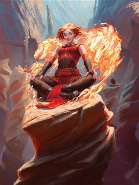 Magic The Gathering Chandra Acolyte Of Flame Illustrated By Anna