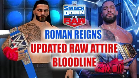 Roman Reigns Updated Bloodline Attire Caw Svr 2011 By Nico Gm