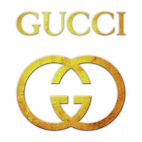 The gucci logo consists of the interlocked double gs and the gucci wordmark. Gucci Logo - 98 Digital Art by Prar K Arts