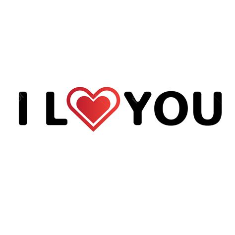 I Love You Vector Hd Images I Love You Valentine S Day Icon And Png