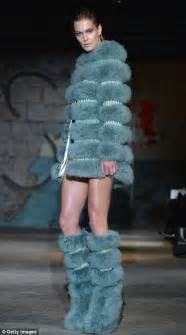 Paris Haute Couture Fashion Week Catwalk Sees Fluffy Knickers And Foil