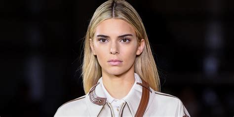 She's still getting used to it, but feels. Kendall Jenner Dyed Her Hair Blonde During London Fashion Week
