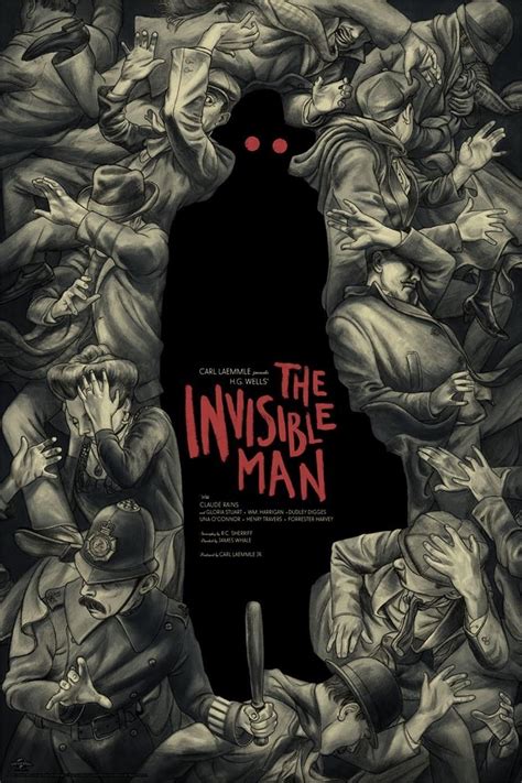 The Invisible Man 1933 1856 2784 Poster Art Book Cover Art Book