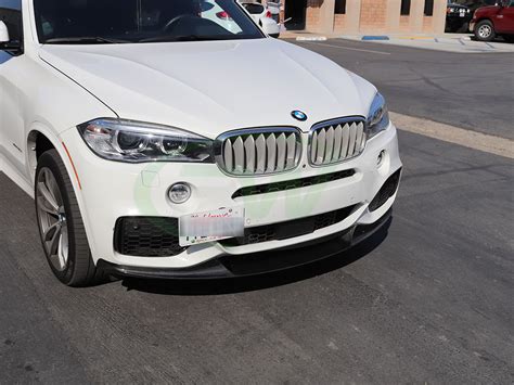 High quality real carbon fiber with clear coat. New BMW F15 X5 M Sport Front Lip Spoiler - RW Carbon's Blog